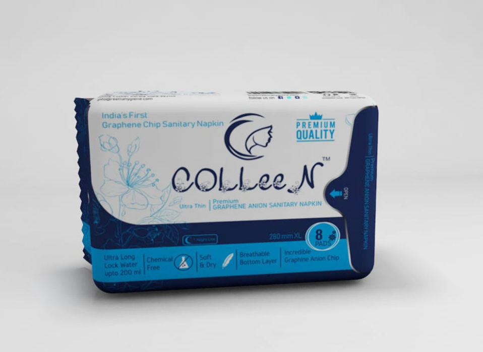 COLLEEN INDIA'S 1st Graphene® Anion Premium pads